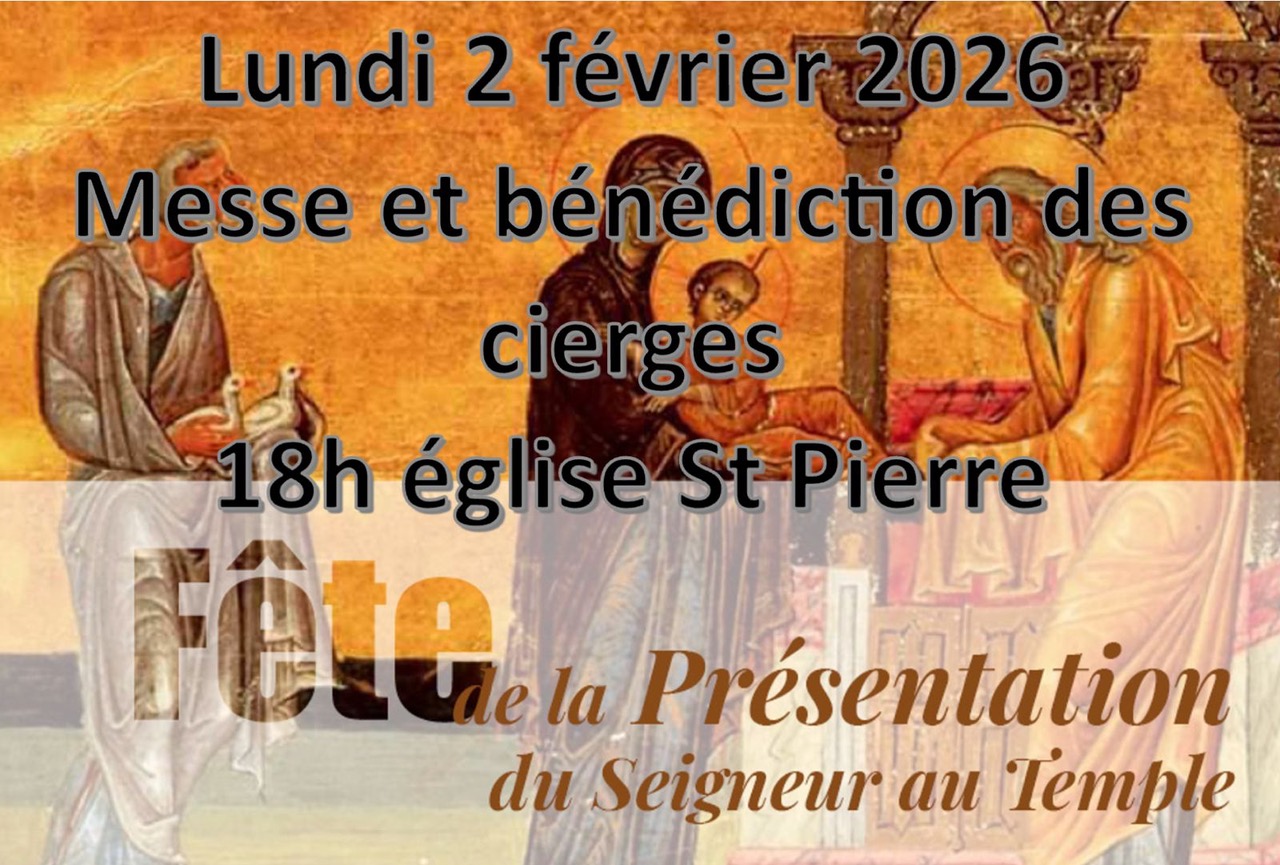 Bénédiction des cierges