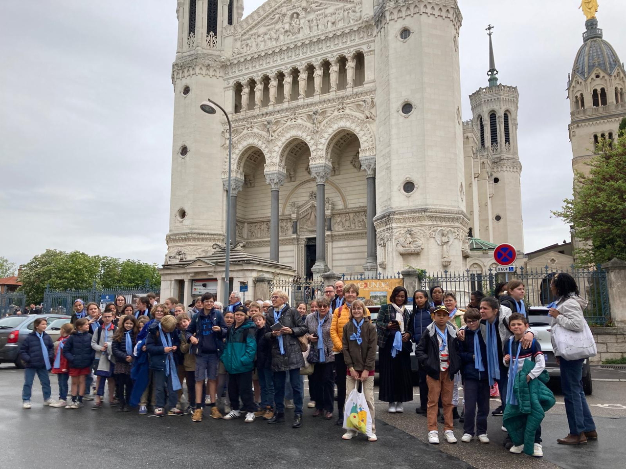 Pèlerinage à Fourvière le 4 mai 2024